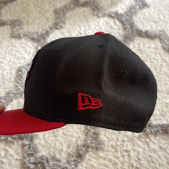 Chicago Bulls new era fitted hat 7 1/4 - Picture 2 of 7